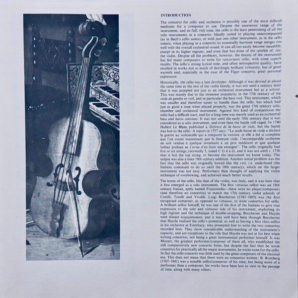 Antonín Dvořák, Sir Edward Elgar, Joseph Haydn, Robert Schumann, Jacqueline du Pré – Favourite Cello Concertos LP vinyl record, image 10 of 10