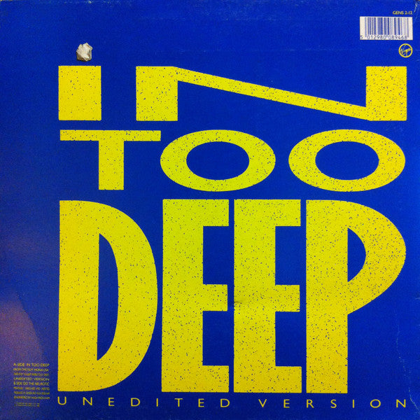 Genesis – Do The Neurotic / In Too Deep 12" vinyl record, image 2 of 6
