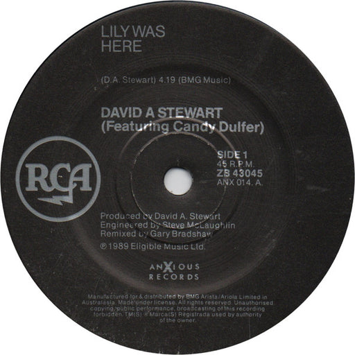 David A. Stewart, Candy Dulfer – Lily Was Here