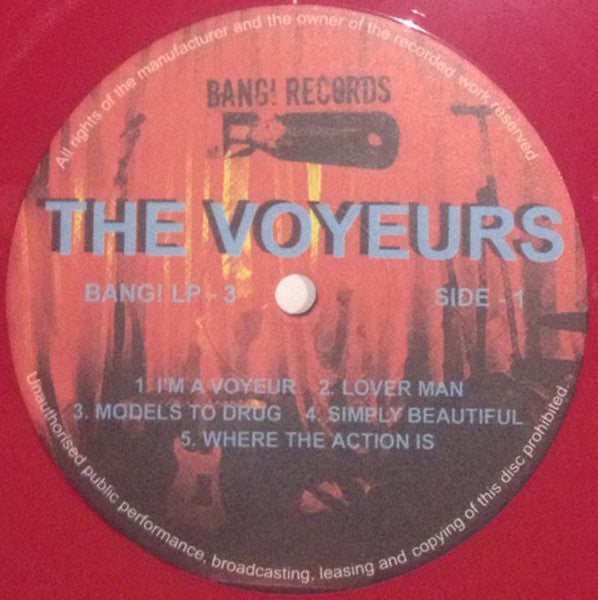 The Voyeurs – The Voyeurs LP vinyl record, image 3 of 8