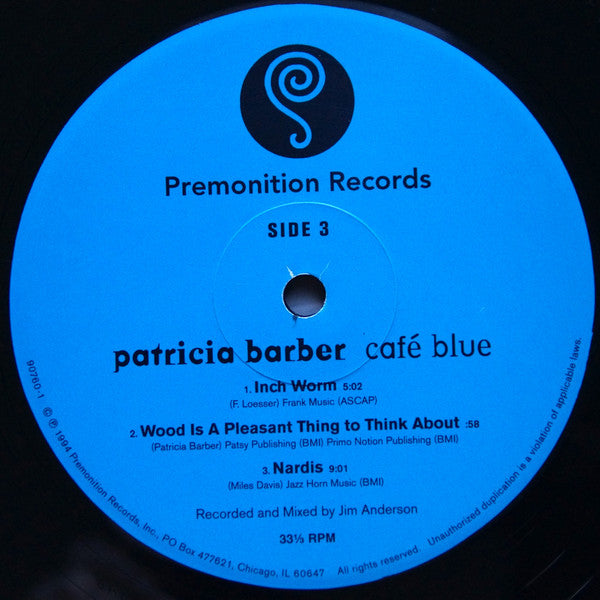Patricia Barber – Café Blue (2xLP) LP vinyl record, image 6 of 10
