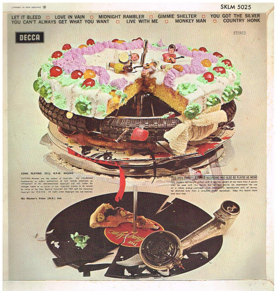 The Rolling Stones – Let It Bleed LP vinyl record, image 2 of 5