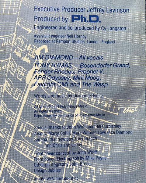Ph.D. – Ph.D. LP vinyl record, image 5 of 7