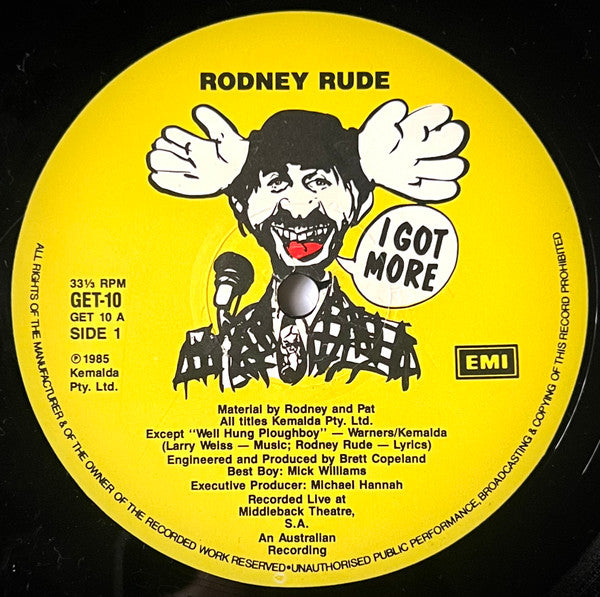 Rodney Rude – I Got More LP vinyl record, image 4 of 10