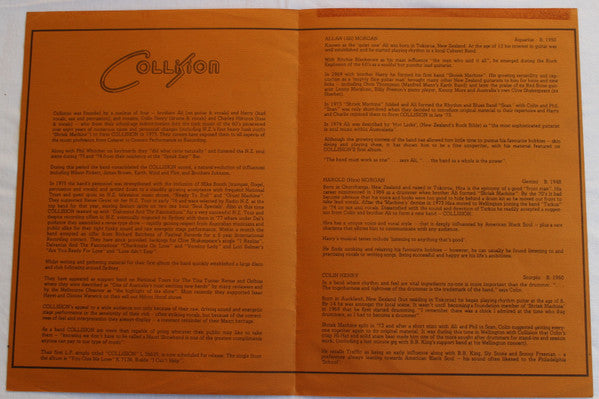 Collision – Collision LP vinyl record, image 7 of 7