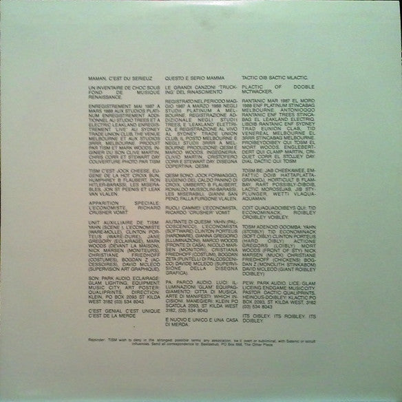 TISM – Great Truckin' Songs Of The Renaissance (2xLP) LP vinyl record, image 3 of 10