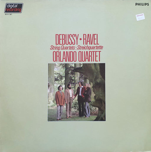Claude Debussy, Maurice Ravel, Orlando Quartet – String Quartets • Streichquartette LP vinyl record, image 1 of 4