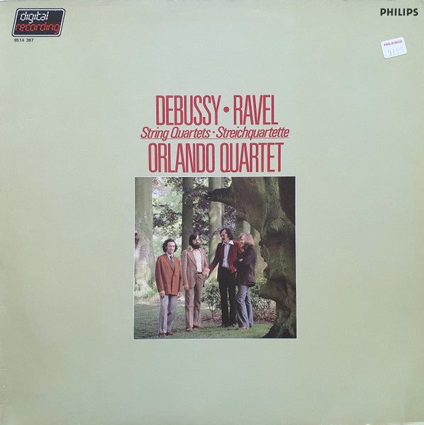 Claude Debussy, Maurice Ravel, Orlando Quartet – String Quartets • Streichquartette LP vinyl record, image 1 of 4