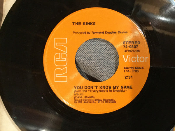 The Kinks – Supersonic Rocket Ship 7" vinyl record, image 2 of 2