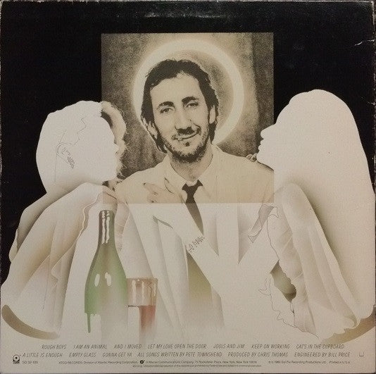 Pete Townshend – Empty Glass LP vinyl record, image 2 of 9