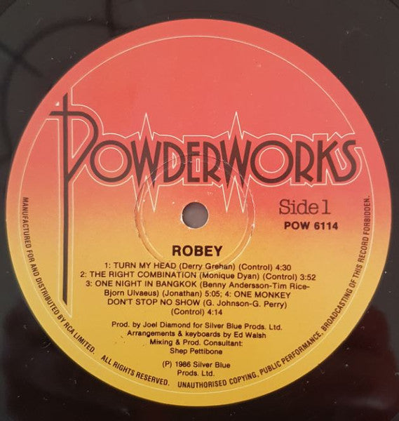 Robey – Robey LP vinyl record, image 2 of 3