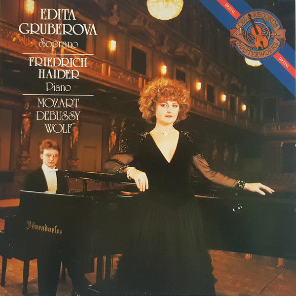 Edita Gruberova, Friedrich Haider – Mozart, Debussy, Wolf LP vinyl record, image 1 of 4
