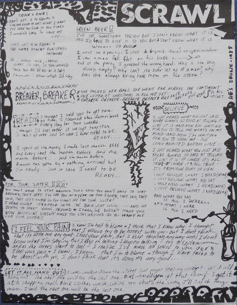 Scrawl – He's Drunk LP vinyl record, image 5 of 6