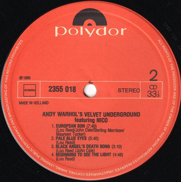 The Velvet Underground, Nico – Andy Warhol's Velvet Underground Featuring Nico (2xLP) LP vinyl record, image 7 of 7