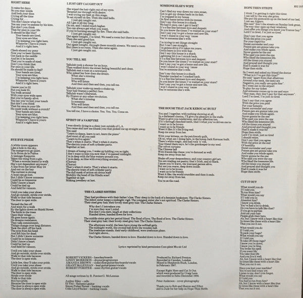 The Go-Betweens – Tallulah LP vinyl record, image 4 of 6