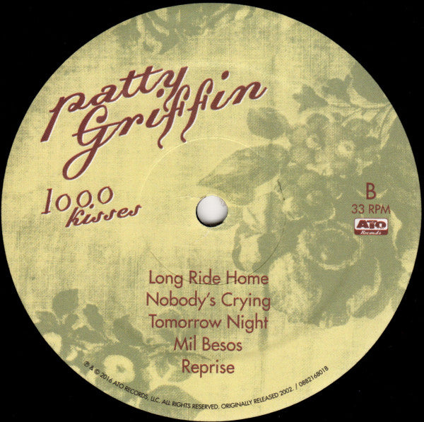 Patty Griffin – 1000 Kisses LP vinyl record, image 4 of 10