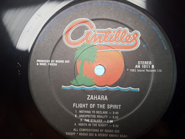 Zahara – Flight Of The Spirit LP vinyl record, image 5 of 6