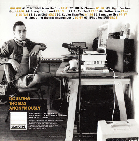 The Staffords – Doubting Thomas Anonymously LP vinyl record, image 2 of 2