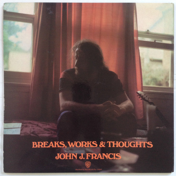 John J. Francis – Breaks, Works And Thoughts LP vinyl record, image 2 of 6
