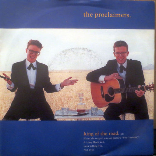 The Proclaimers – King Of The Road EP 7" vinyl record, image 1 of 4