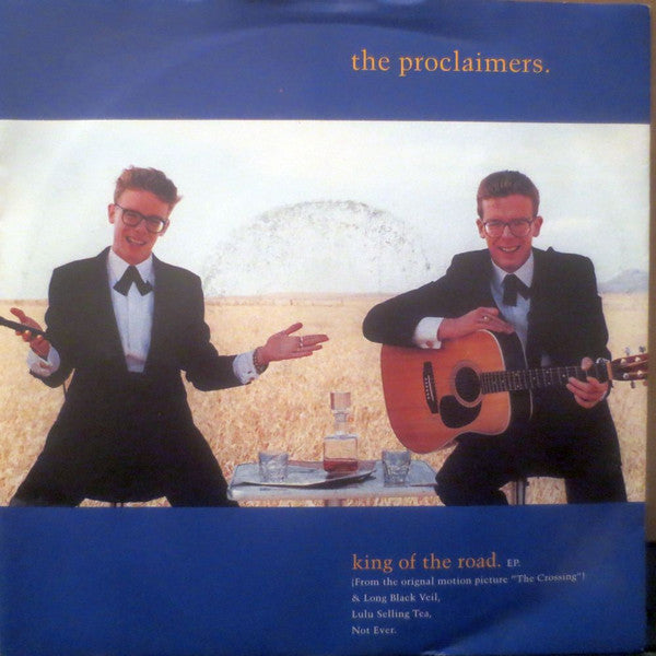 The Proclaimers – King Of The Road EP 7" vinyl record, image 1 of 4