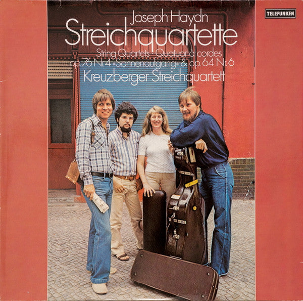 Joseph Haydn, Kreuzberger Streichquartett – Streichquartette Op. 76 Nr.4 »Sonnenaufgang« & Op. 64 Nr.6 LP vinyl record, image 1 of 6