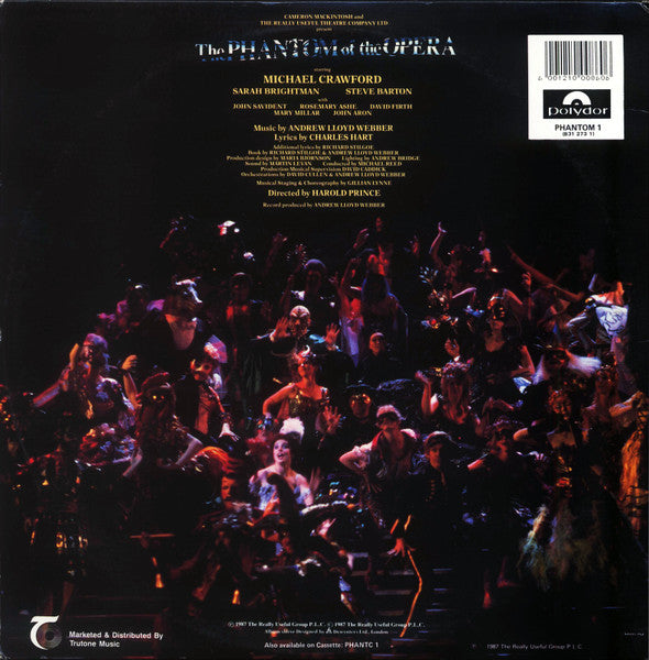 "The Phantom Of The Opera" Original London Cast – The Phantom Of The Opera (2xLP) LP vinyl record, image 4 of 8