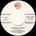 Gene Summers And His Rebels – School Of Rock 'N' Roll / Straight Skirt 7" vinyl record, image 2 of 2
