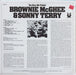 Sonny Terry & Brownie McGhee – You Hear Me Talkin' LP vinyl record, image 2 of 5