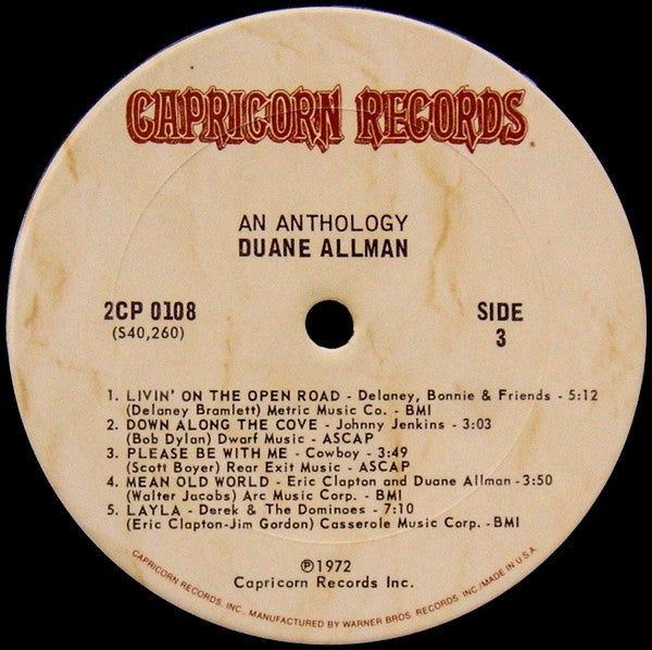 Duane Allman – An Anthology (2xLP) LP vinyl record, image 7 of 8