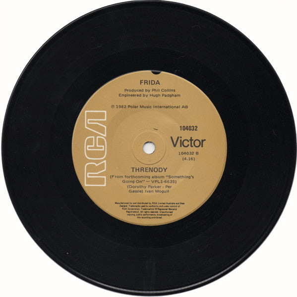 Frida – I Know There's Something Going On 7" vinyl record, image 6 of 6