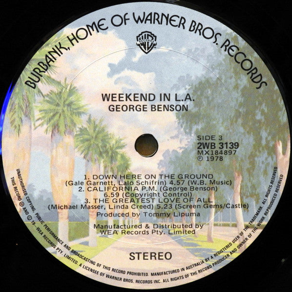 George Benson – Weekend In L.A. (2xLP) LP vinyl record, image 7 of 8