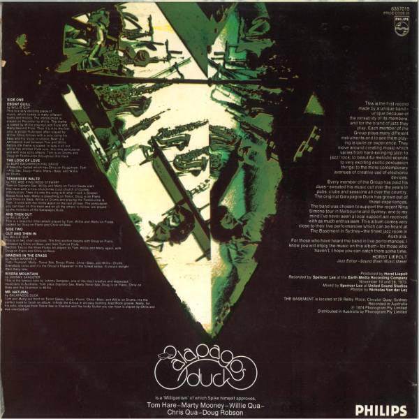 Galapagos Duck – Ebony Quill LP vinyl record, image 2 of 4