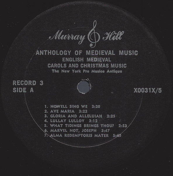 Various – Anthology Of Medieval Music (5xLP) LP vinyl record, image 7 of 10