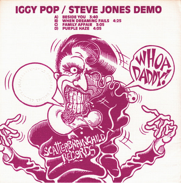 Iggy Pop – Iggy Pop / Steve Jones Demo (2x7") 7" vinyl record, image 2 of 10