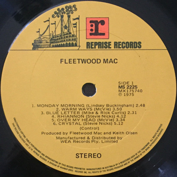 Fleetwood Mac – Fleetwood Mac LP vinyl record, image 3 of 4