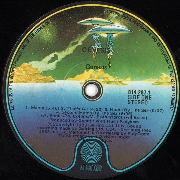 Genesis – Genesis LP vinyl record, image 5 of 6