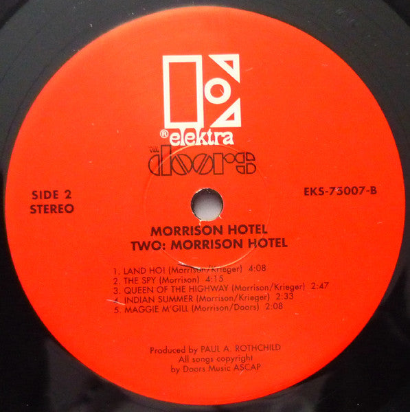 The Doors – Morrison Hotel LP vinyl record, image 5 of 10