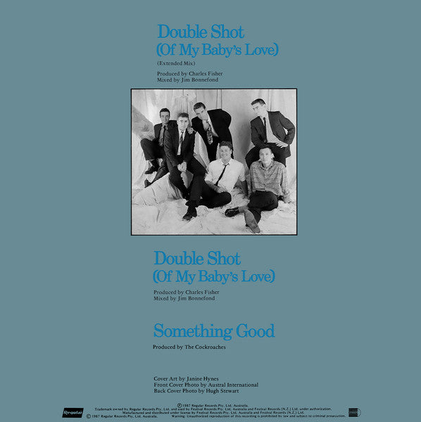The Cockroaches – Double Shot (Of My Baby's Love) 12" vinyl record, image 2 of 4