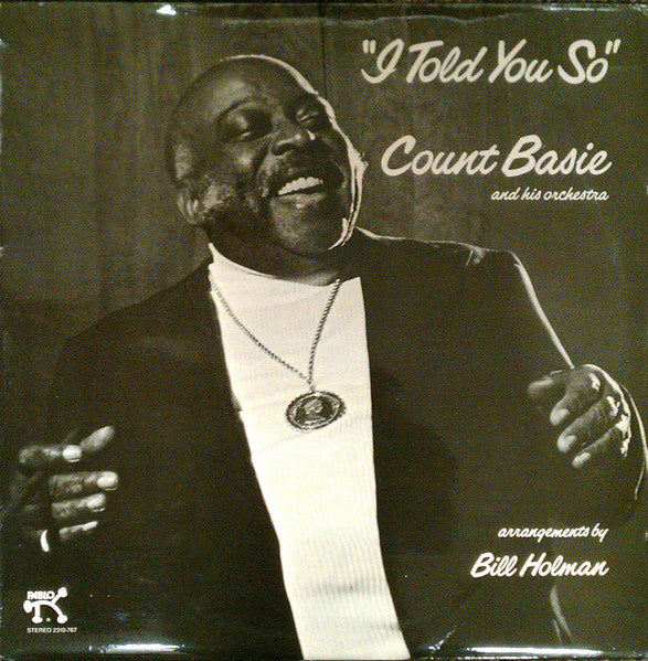 Count Basie Orchestra – I Told You So LP vinyl record, image 1 of 3