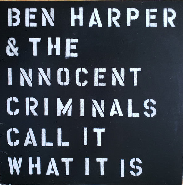 Ben Harper & The Innocent Criminals – Call It What It Is LP vinyl record, image 2 of 7