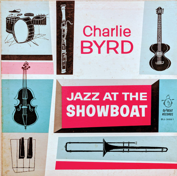 Charlie Byrd – Jazz At The Showboat LP vinyl record, image 1 of 4