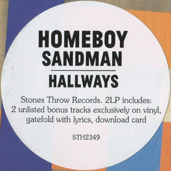 Homeboy Sandman – Hallways (2xLP) LP vinyl record, image 9 of 9
