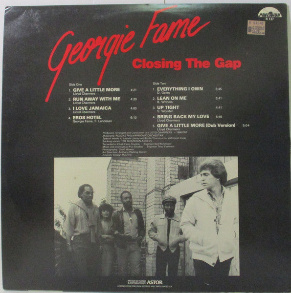 Georgie Fame – Closing The Gap LP vinyl record, image 2 of 4