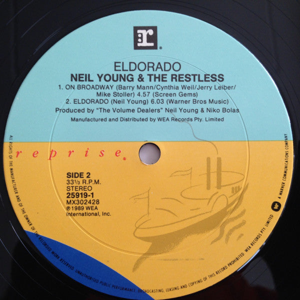Neil Young, The Restless – Eldorado 12" vinyl record, image 4 of 6