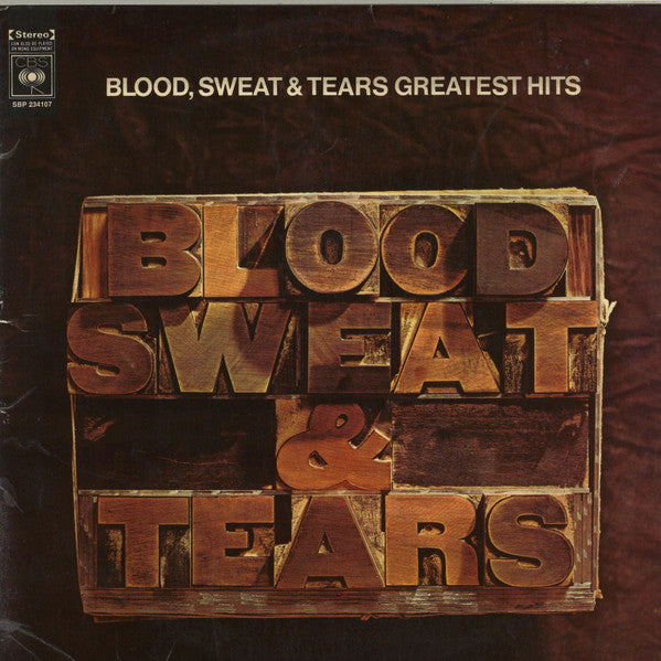 Blood, Sweat And Tears – Blood, Sweat & Tears Greatest Hits