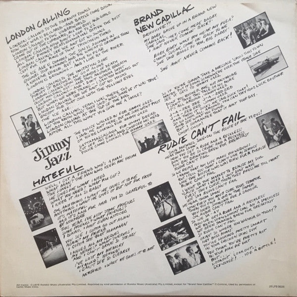 The Clash – London Calling (2xLP) LP vinyl record, image 7 of 10