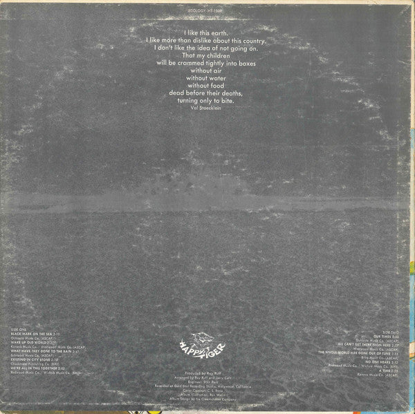 Ecology – Environment/Evolution LP vinyl record, image 2 of 4