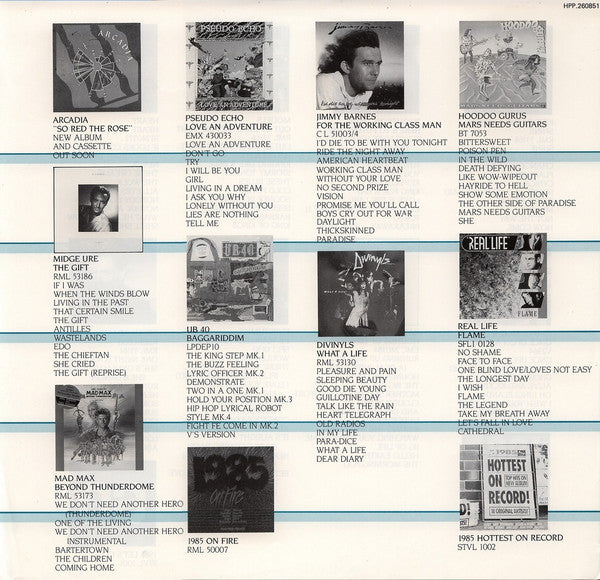 Various – 1986 Out Now LP vinyl record, image 4 of 6