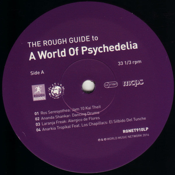 Various – The Rough Guide To A World Of Psychedelia LP vinyl record, image 4 of 4